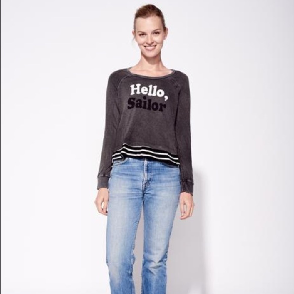 ⚓️Sundry Hello Sailor Pullover⚓️